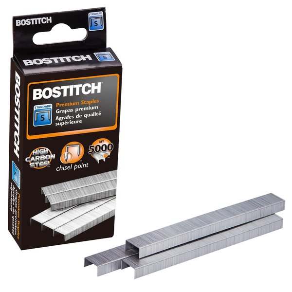 Bostitch Premium Standard Staples - 1/4" (6mm), PK5000 SBS191/4CPR